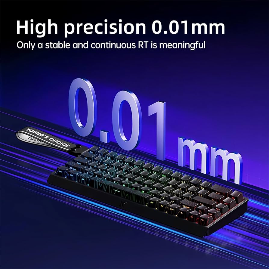 Amazon.com: ZMX MCHOSE ACE 68 Magnetic Switch RGB Gaming